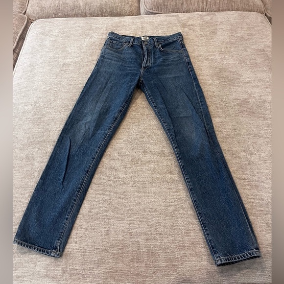 Citizens of Humanity Liya High Rise Classic Fit Crop Premium Vintage Size 25 - Picture 1 of 6